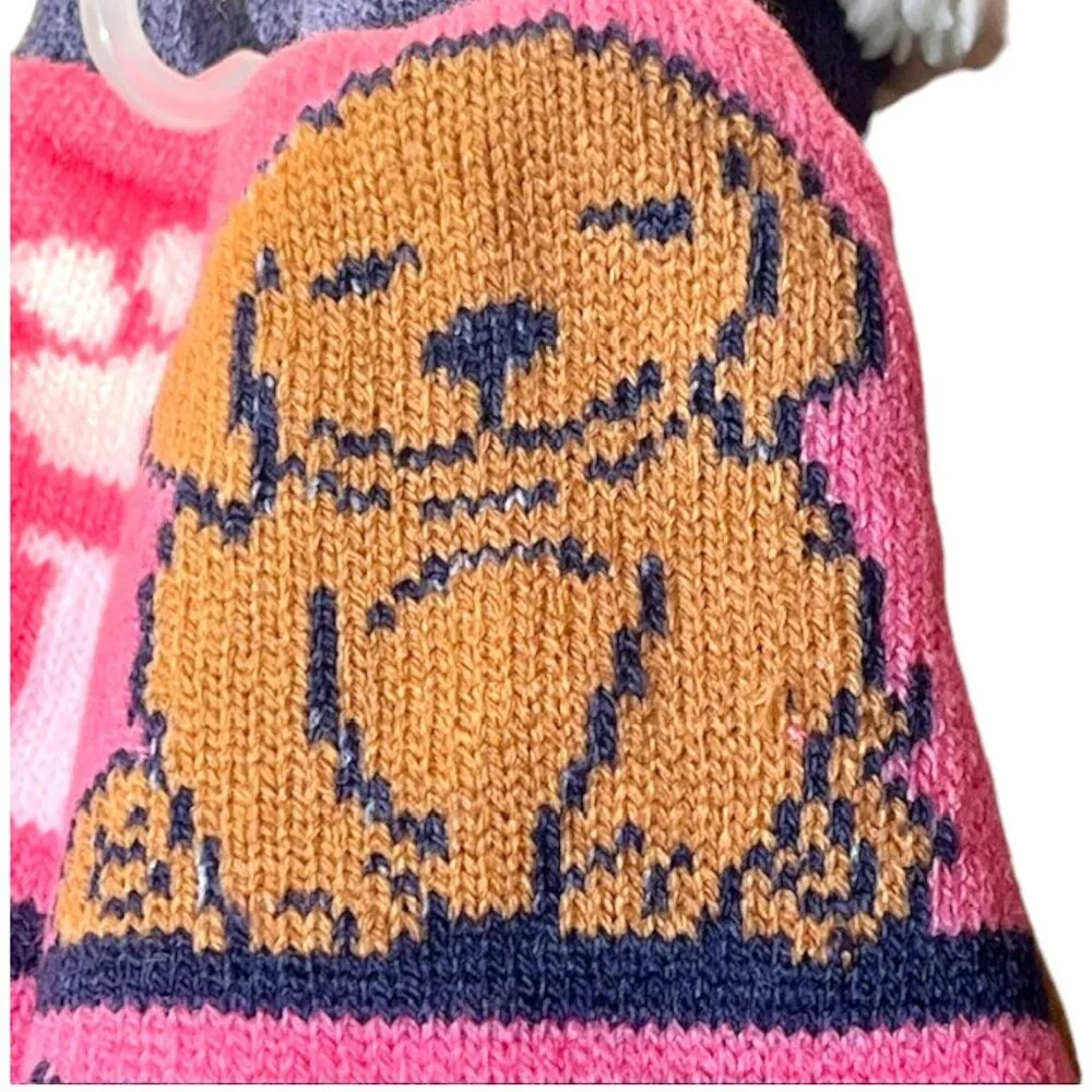 Simply Southern Camper Socks - Love*Dog - Pink/Blue - OS